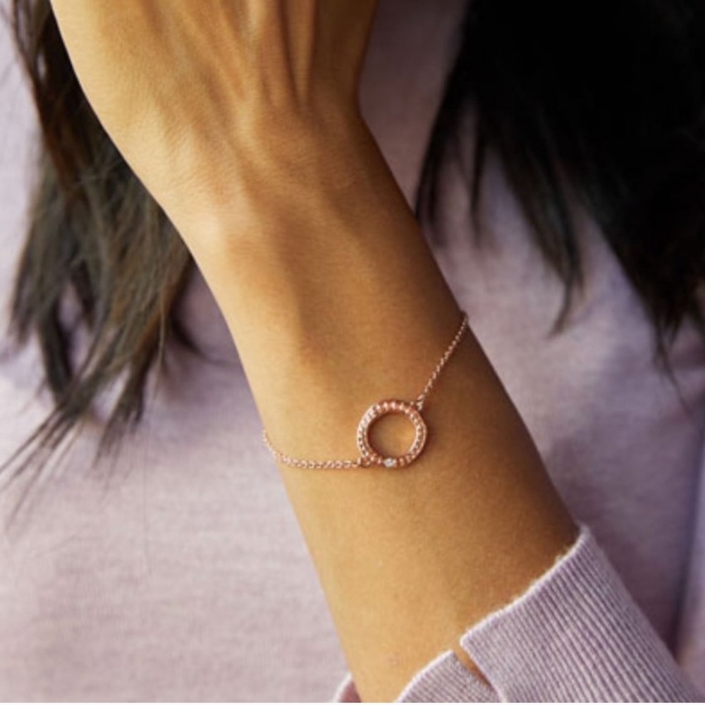 ADORE by Swarovski Circle Signature Bracelet - Picture 2 of 12